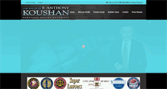 Desktop Screenshot of koushanlaw.com